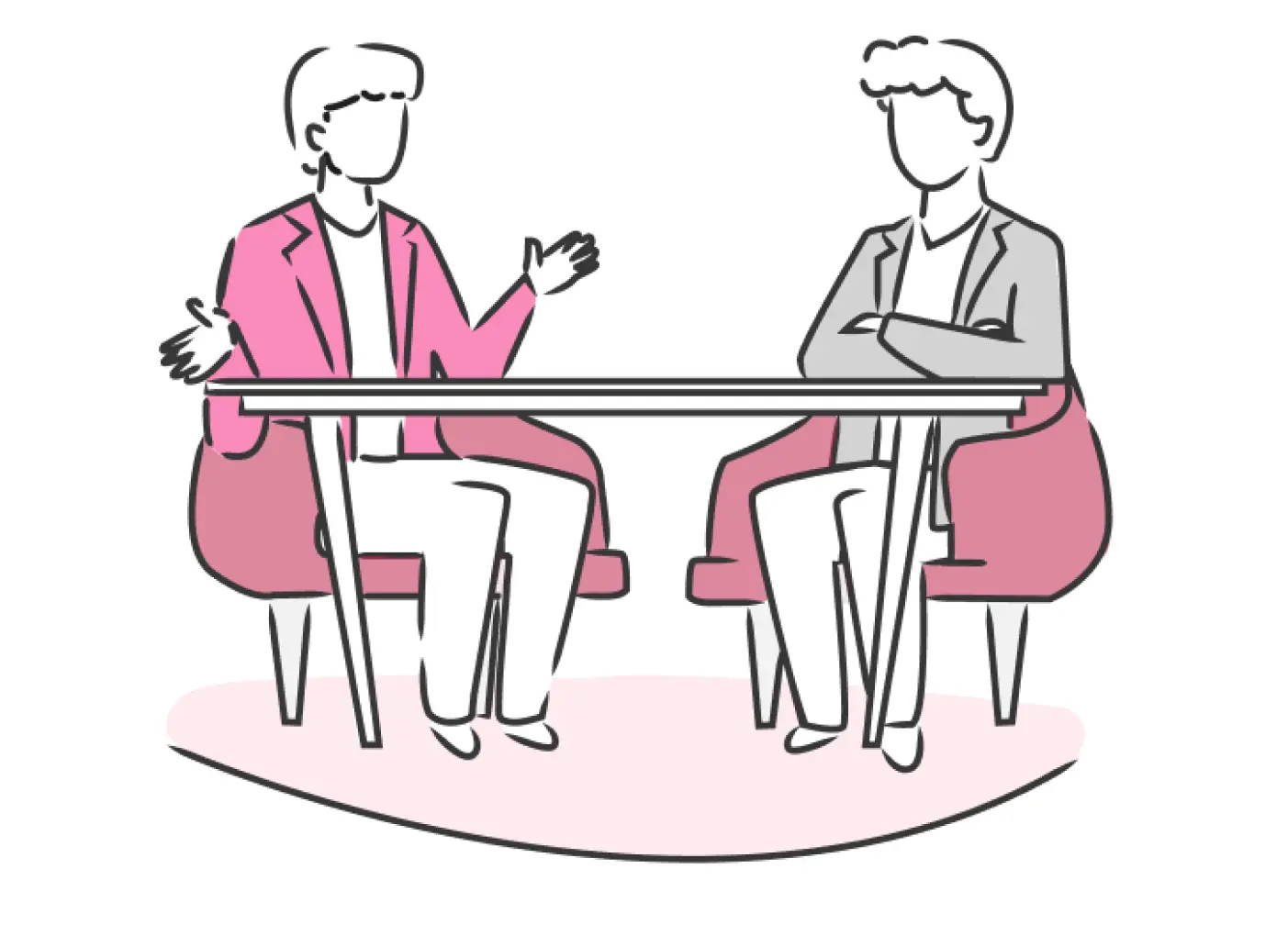 Signing up illustration