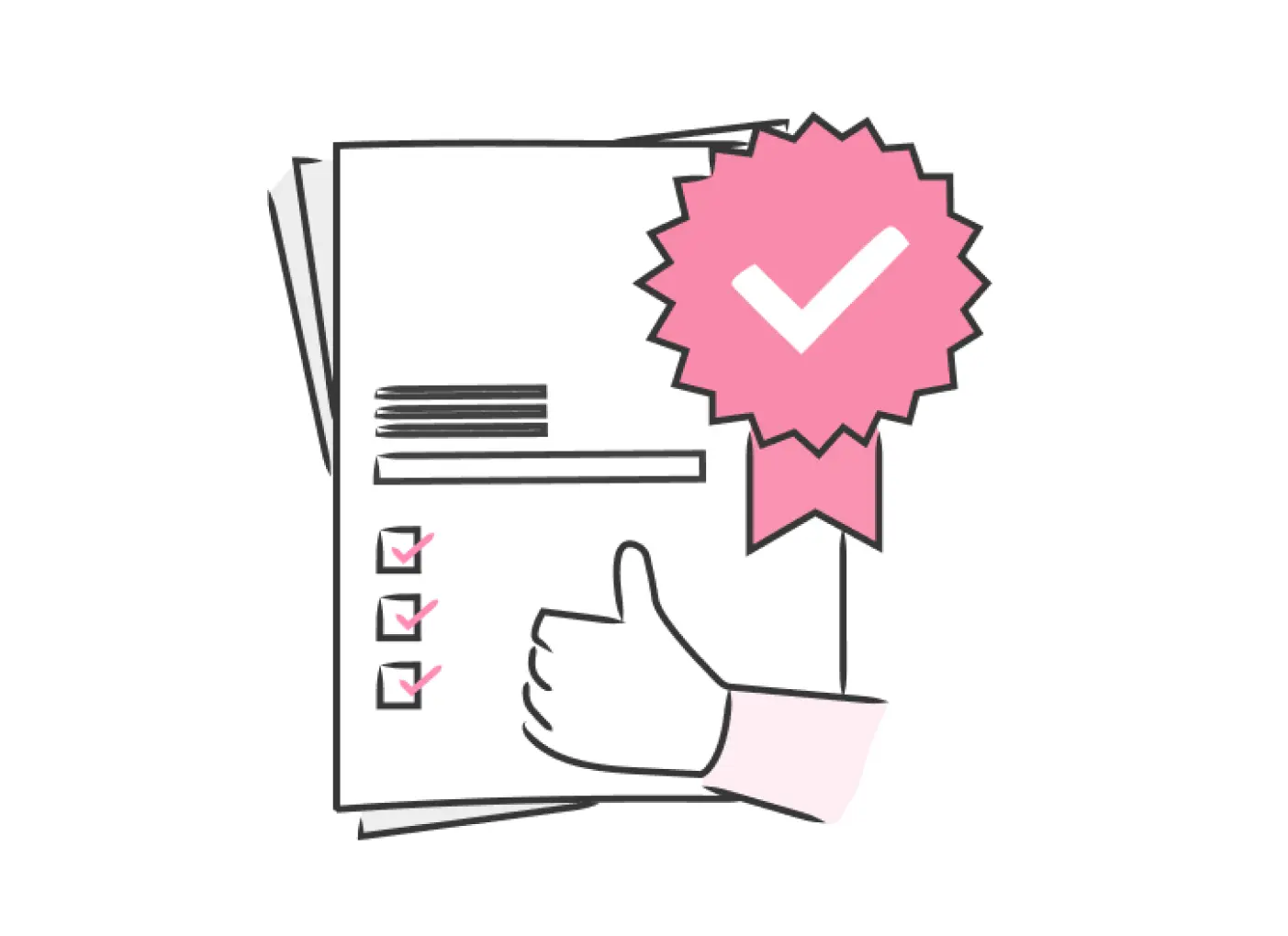 Completion day illustration