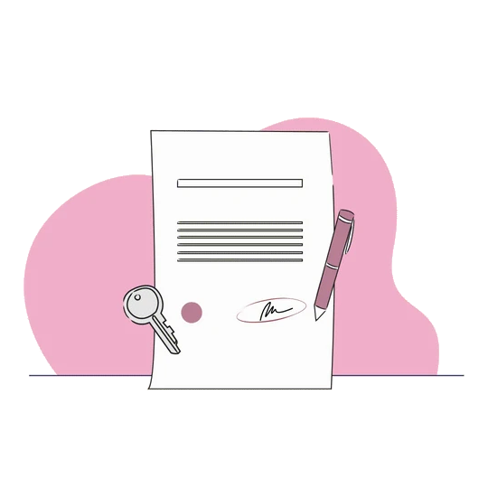 Animated illustration of moving home